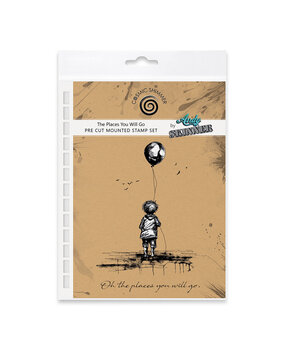 Katy Sue Designs Andy Skinner Pre Cut Rubber Stamp Set The Places You Will Go (07-0058-AS)