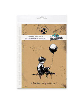 Katy Sue Designs Andy Skinner Pre Cut Rubber Stamp Set Nowhere To Go But Up (07-0059-AS)