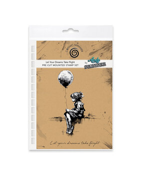 Katy Sue Designs Andy Skinner Pre Cut Rubber Stamp Set Let Your Dreams Take Flight (07-0060-AS)