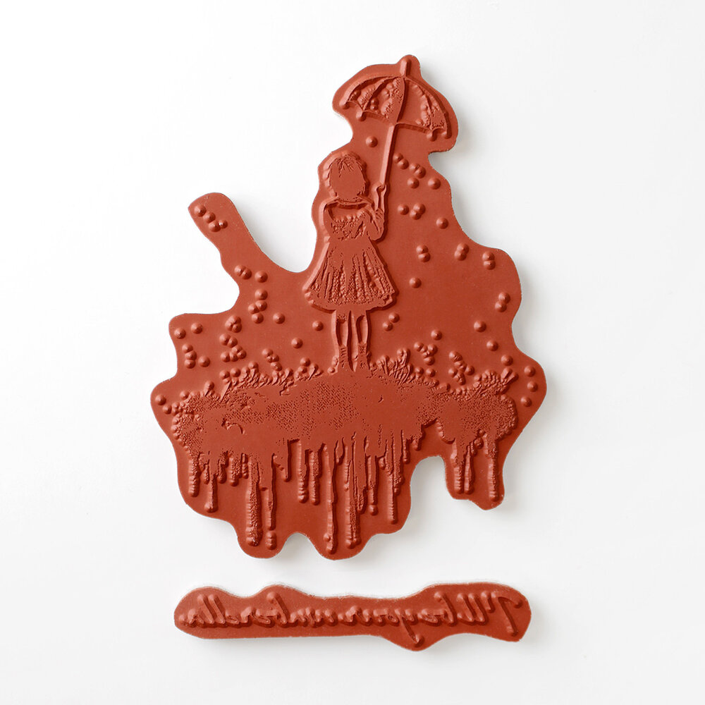 Katy Sue Designs Andy Skinner Pre Cut Rubber Stamp Set I'll Be Your Umbrella (07-0061-AS) Katy Sue Designs Andy Skinner Pre Cut Rubber Stamp Set I'll Be Your Umbrella (07-0061-AS)