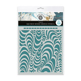 Katy Sue Designs Andy Skinner 8x8 Inch Mixed Media Stencil Trance (08-0005-AS)