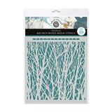 Katy Sue Designs Andy Skinner 8x8 Inch Mixed Media Stencil Woodland (08-0006-AS)