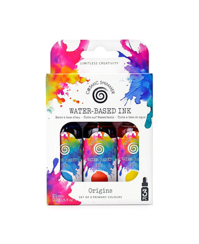 Katy Sue Designs Cosmic Shimmer Water-Based Inks Origins (3x29ml) (55-IKB001-S3)
