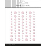 Simple and Basic Matte Enamel Dots Light Pink (77pcs) (SBA047)