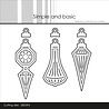 Simple and Basic Christmas Ornaments Dies (SBD594)