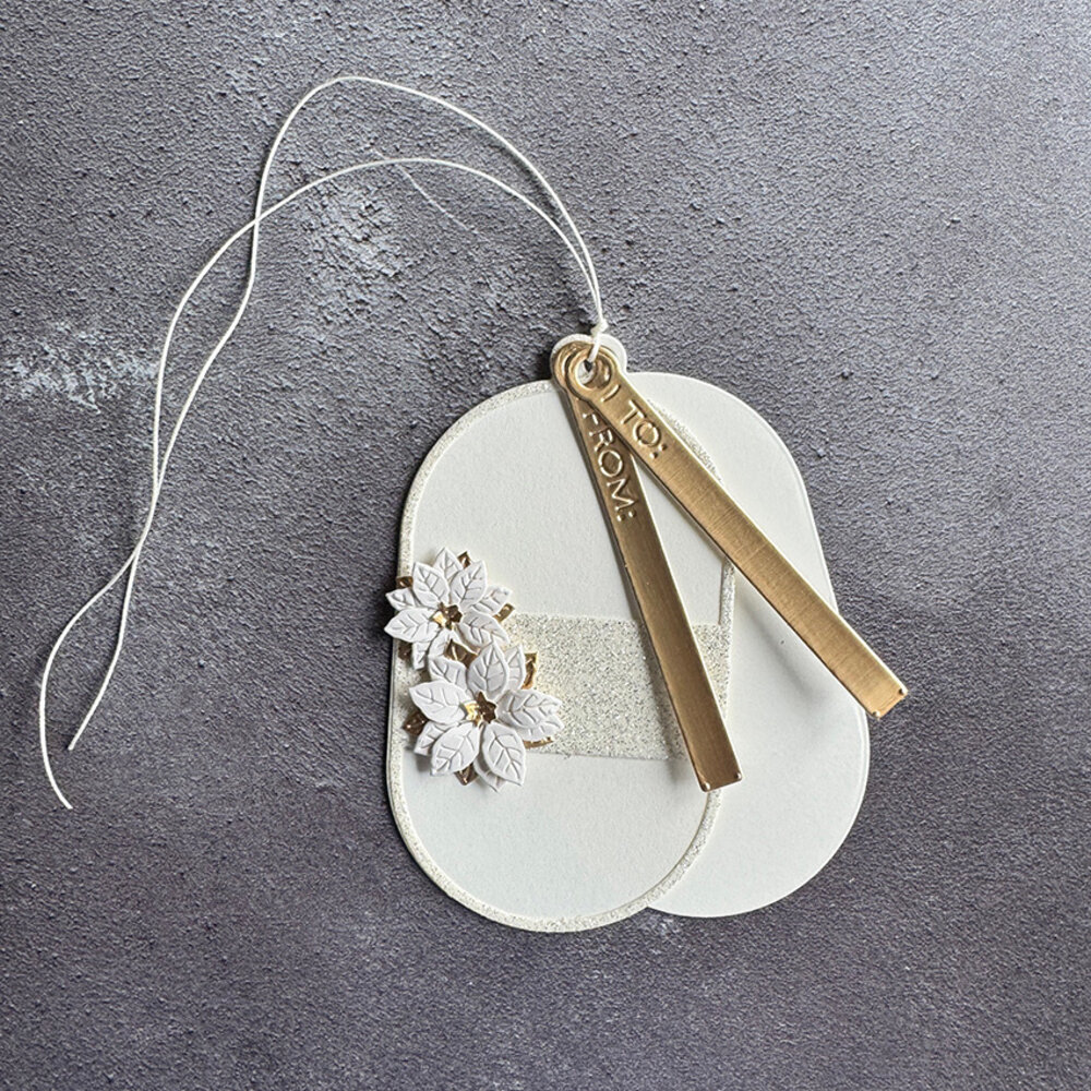 Simple and Basic Decorative Oval Tags Dies (SBD591)