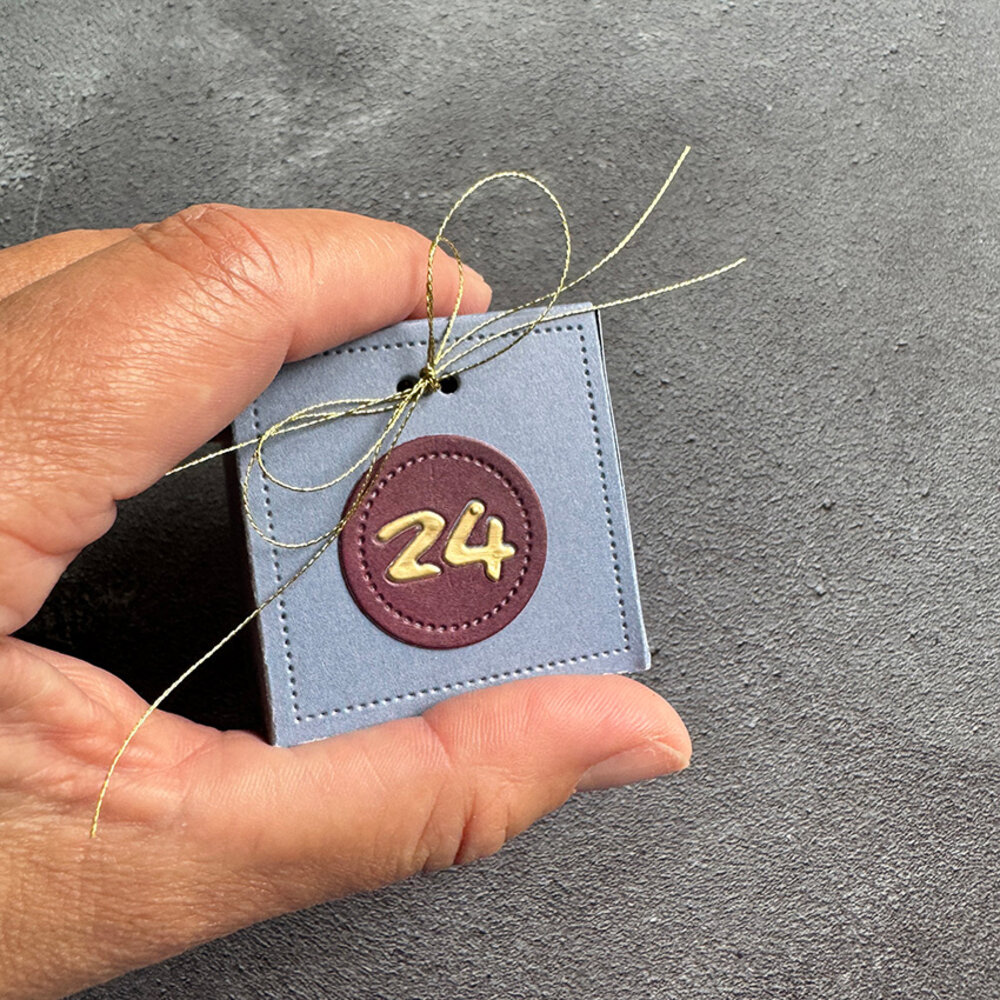 Simple and Basic Numbers in a Circle Dies (SBD589)