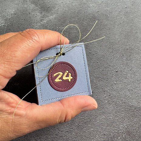 Simple and Basic Numbers in a Circle Dies (SBD589)