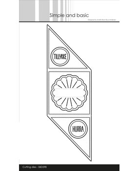 Simple and Basic Pinwheel Envelope Dies (SBD598)