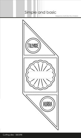 Simple and Basic Pinwheel Envelope Dies (SBD598)