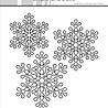 Simple and Basic Snowflakes Dies (SBD593)