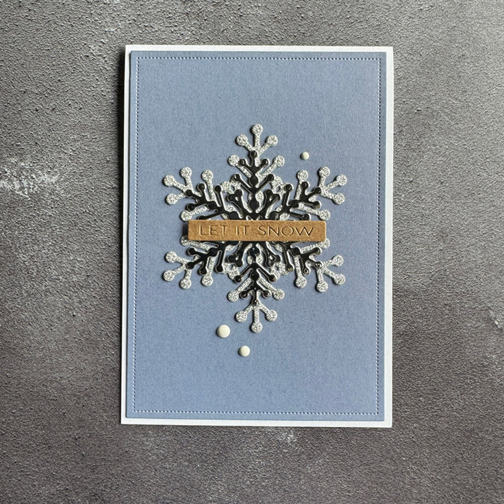 Simple and Basic Snowflakes Dies (SBD593)