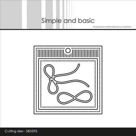 Simple and Basic Square Gift Tag Dies (SBD595)