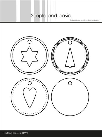 Simple and Basic Tags Rounded Dies (SBD592)
