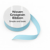 Simple and Basic Light Blue Grosgrain Ribbon (8mmx10m) (SBA454)