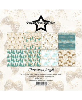 Paper Favourites Christmas Angel 12x12 Inch Paper Pad (PF753)