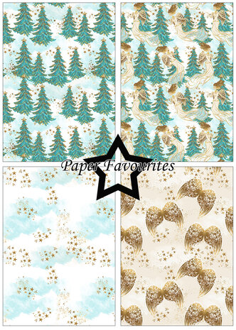 Paper Favourites Christmas Angel A5 Paper Pad (PFA194)