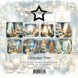Paper Favourites Christmas Trees 6x6 Inch Paper Pad (PF553)