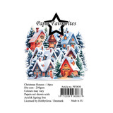 Paper Favourites Die-Cuts A7 Christmas Houses (14pcs) (PFD030)