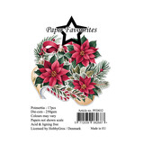 Paper Favourites Die-Cuts A7 Poinsettia (17pcs) (PFD032)