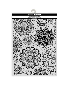 Stamperia Art Stories A3 Big Stencil Mandala (KSTDA3007)