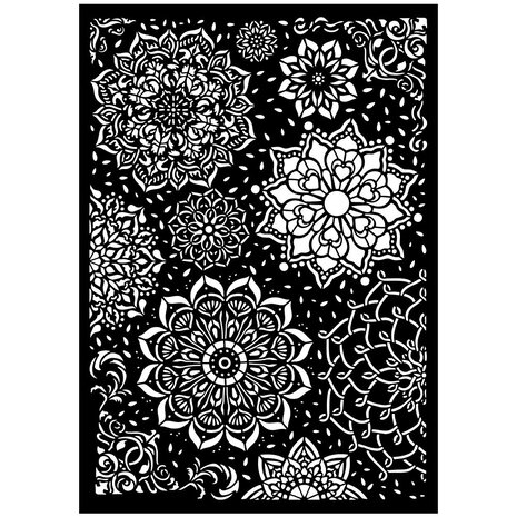 Stamperia Art Stories A3 Big Stencil Mandala (KSTDA3007)