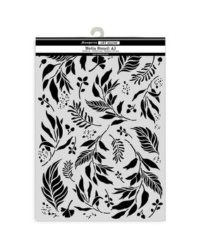 Stamperia Art Stories A3 Big Stencil Leaves (KSTDA3006)