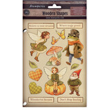 Stamperia Whispering Woods A5 Colored Wooden Shape (KLSP188)