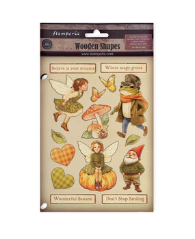 Stamperia Whispering Woods A5 Colored Wooden Shape (KLSP188) Stamperia Whispering Woods A5 Colored Wooden Shape (KLSP188)