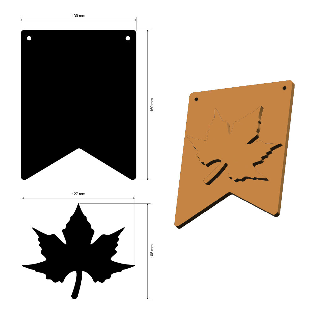 Stamperia Whispering Woods MDF Crafty Shapes Blanks Leaf (KLSM65) Stamperia Whispering Woods MDF Crafty Shapes Blanks Leaf (KLSM65)