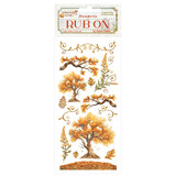 Stamperia Whispering Woods Rub-On 4x8,5 Inch Oak (DFLRB188)