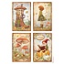 Whispering Woods A4 Rice Paper 4 Cards (6pcs) (DFSA41062) Whispering Woods A4 Rice Paper 4 Cards (6pcs) (DFSA41062)