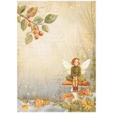 Stamperia Whispering Woods A4 Rice Paper Fairy (6pcs) (DFSA41059)