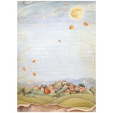 Stamperia Whispering Woods A4 Rice Paper Hills (6pcs) (DFSA41058)