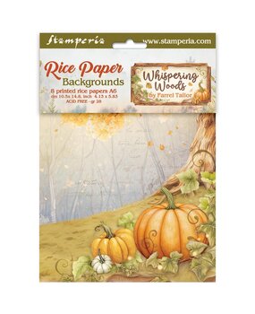 Stamperia Whispering Woods A6 Rice Paper Backgrounds (8pcs) (DFSAK6045) Stamperia Whispering Woods A6 Rice Paper Backgrounds (8pcs) (DFSAK6045)