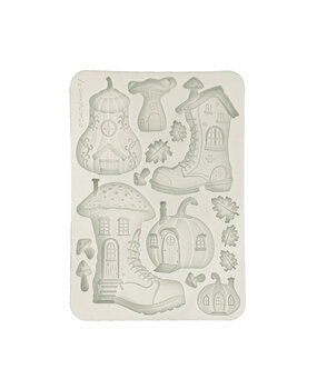 Stamperia Whispering Woods A5 Soft Mould Boots and Pumpikin House (KACMA586) Stamperia Whispering Woods A5 Soft Mould Boots and Pumpikin House (KACMA586)