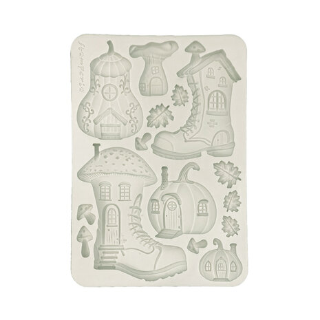 Stamperia Whispering Woods A5 Soft Mould Boots and Pumpikin House (KACMA586) Stamperia Whispering Woods A5 Soft Mould Boots and Pumpikin House (KACMA586)