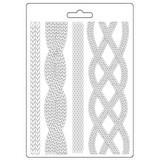 Stamperia Whispering Woods A5 Soft Mould Cords (K3PTA5677)