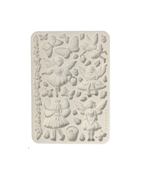 Stamperia Whispering Woods A5 Soft Mould Fairies (KACMA587) Stamperia Whispering Woods A5 Soft Mould Fairies (KACMA587)