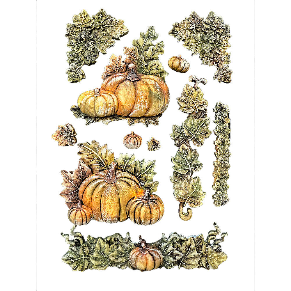 Stamperia Whispering Woods A5 Soft Mould Pumpkins (KACMA589) Stamperia Whispering Woods A5 Soft Mould Pumpkins (KACMA589)