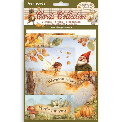 Stamperia Whispering Woods Cards Collection (SBCARD33) Stamperia Whispering Woods Cards Collection (SBCARD33)