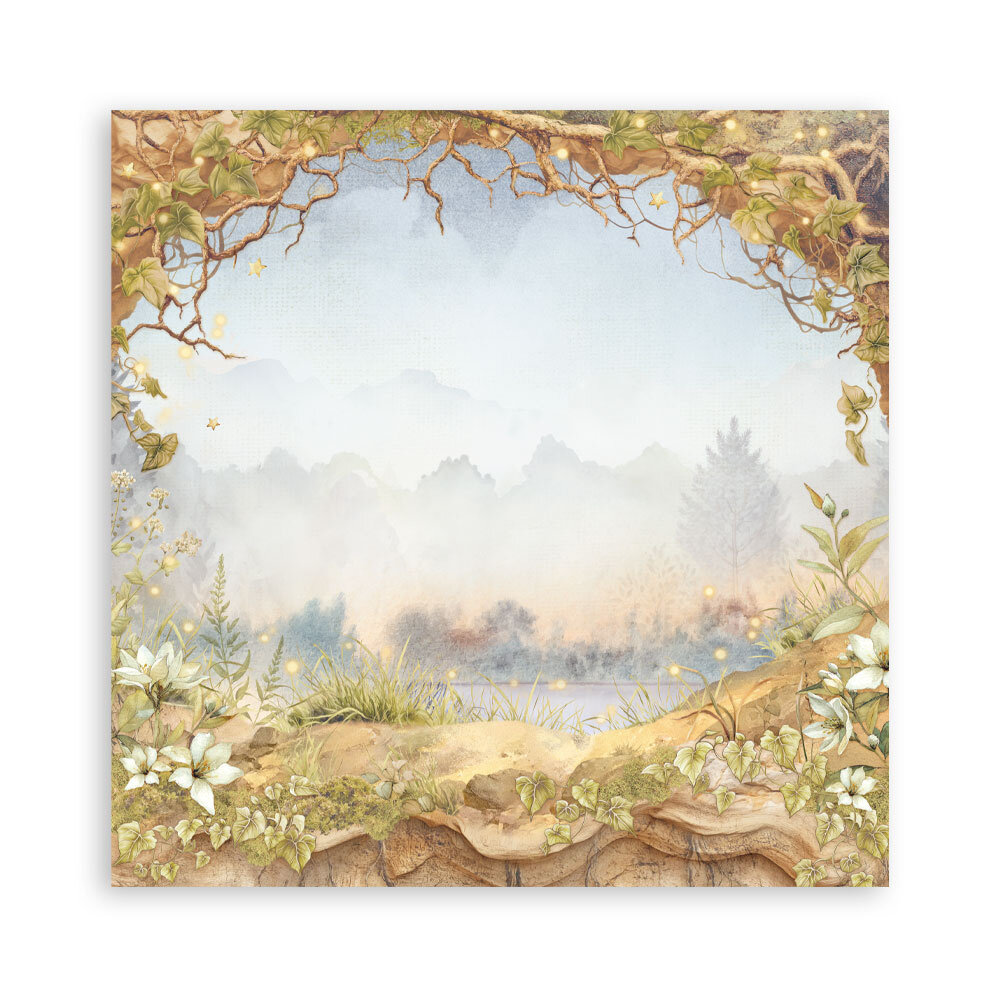 Stamperia Whispering Woods 12x12 Inch Maxi Paper Pack (Single Face) (SBBXLB29) Stamperia Whispering Woods 12x12 Inch Maxi Paper Pack (Single Face) (SBBXLB29)
