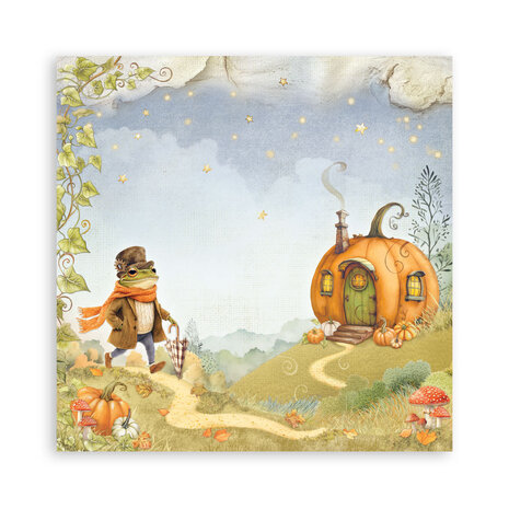 Stamperia Whispering Woods 8x8 Inch Maxi Paper Pack (Single Face) (SBBSXB17) Stamperia Whispering Woods 8x8 Inch Maxi Paper Pack (Single Face) (SBBSXB17)