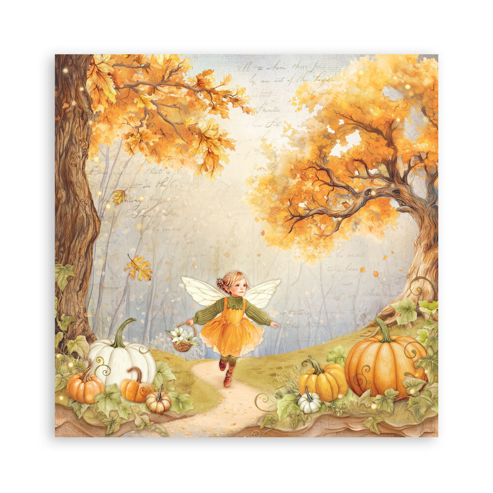 Stamperia Whispering Woods 8x8 Inch Maxi Paper Pack (Single Face) (SBBSXB17) Stamperia Whispering Woods 8x8 Inch Maxi Paper Pack (Single Face) (SBBSXB17)
