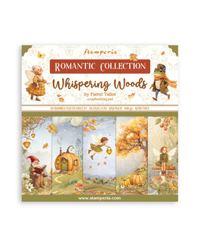 Stamperia Whispering Woods 8x8 Inch Paper Pack (SBBS131) Stamperia Whispering Woods 8x8 Inch Paper Pack (SBBS131)