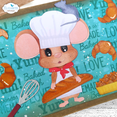 Elizabeth Craft Designs Living it Up Stamps In the Kitchen Sentiments (CS423) Elizabeth Craft Designs Living it Up Stamps In the Kitchen Sentiments (CS423)