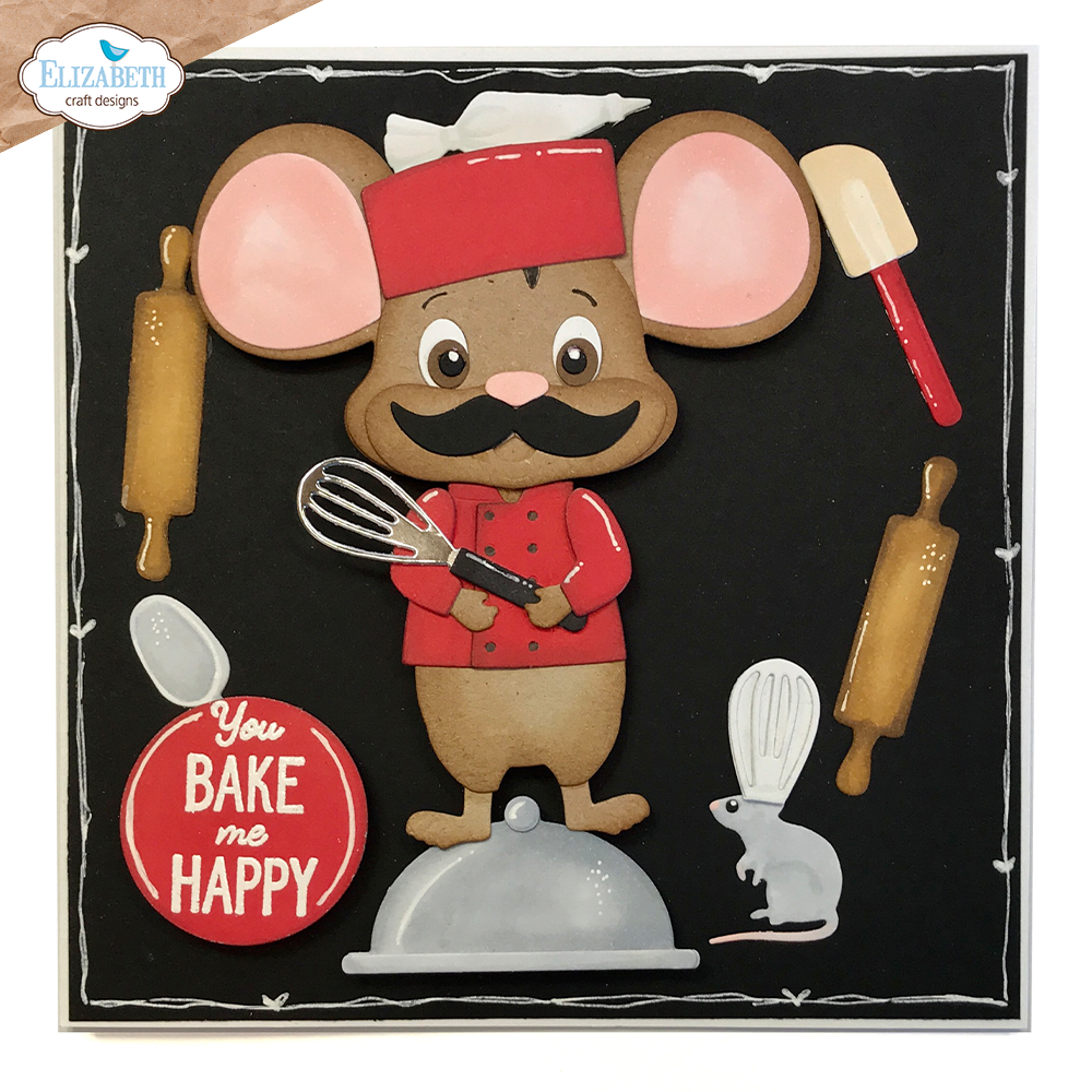 Elizabeth Craft Designs Living it Up Stamps In the Kitchen Sentiments (CS423) Elizabeth Craft Designs Living it Up Stamps In the Kitchen Sentiments (CS423)