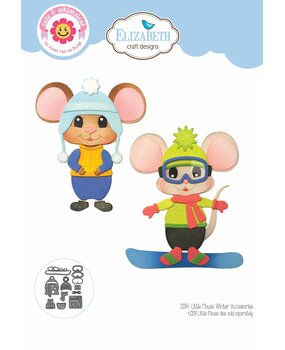 Elizabeth Craft Designs Living it Up Dies Little Mouse Winter Accessories (2284) Elizabeth Craft Designs Living it Up Dies Little Mouse Winter Accessories (2284)