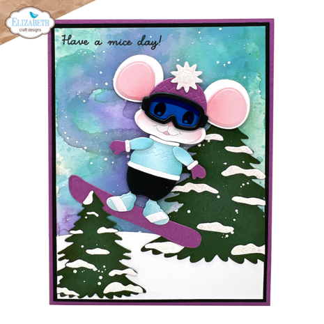 Elizabeth Craft Designs Living it Up Dies Little Mouse Winter Accessories (2284) Elizabeth Craft Designs Living it Up Dies Little Mouse Winter Accessories (2284)
