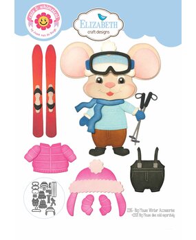 Elizabeth Craft Designs Living it Up Dies Big Mouse Winter Accessories (2285) Elizabeth Craft Designs Living it Up Dies Big Mouse Winter Accessories (2285)